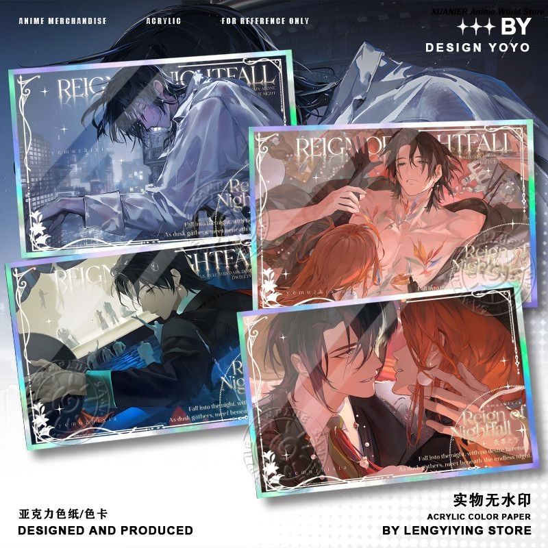 Board Game Card - Anime-Zubehör REIGN OF NIGHTFALL NG Spiel