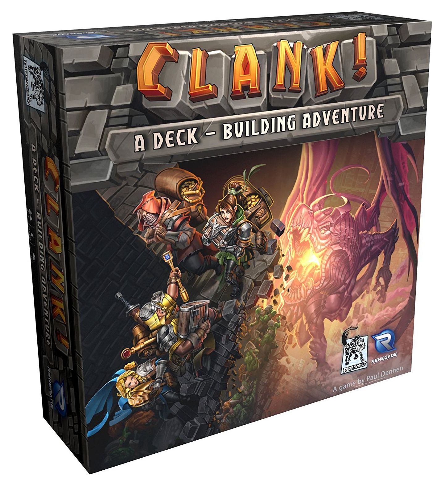 Board Game Research - Renegade Game Studios Clank!The Deck Building
