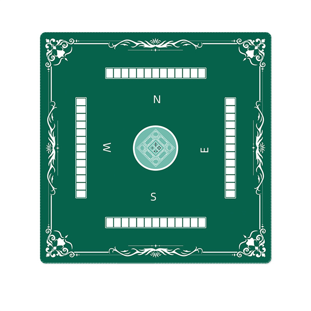 Board Game Card - Verstärkte Mahjong-Tischunterlage Mahjong-Tuch Mahjong-Spieltischabdeckung Mahjong-Zubehör Tischdecke