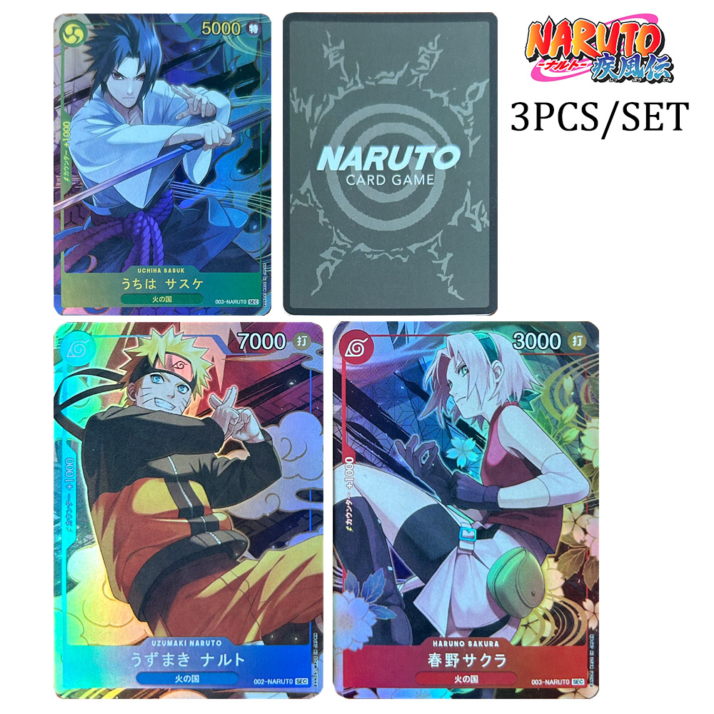 Board Game Naruto - Naruto Brechung Glitter Textur Sammler karte