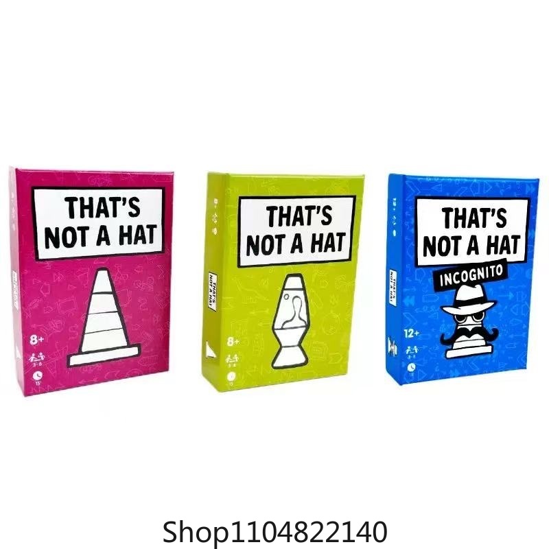 Board Game Card - Einzigartiges „This’s Not a Hat Happy