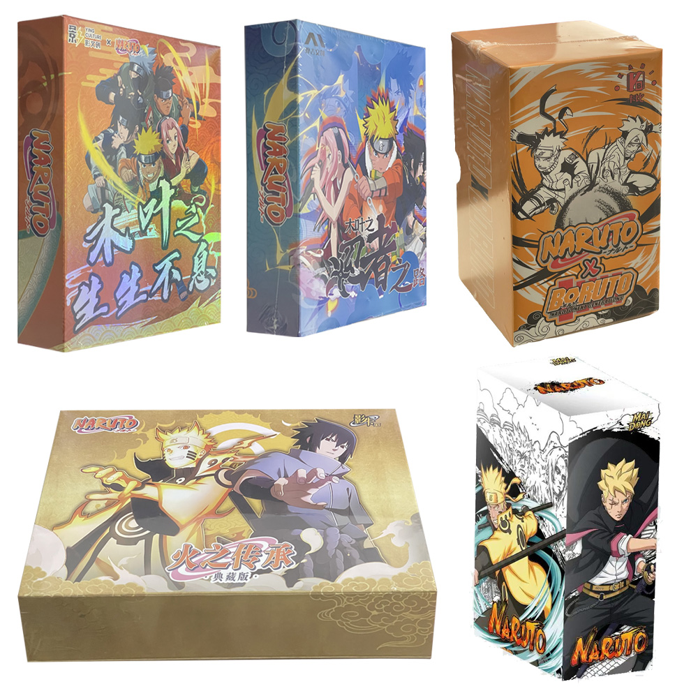 Board Game Naruto - 2026 Naruto-Karten Englische Version Akatsuki Seltene