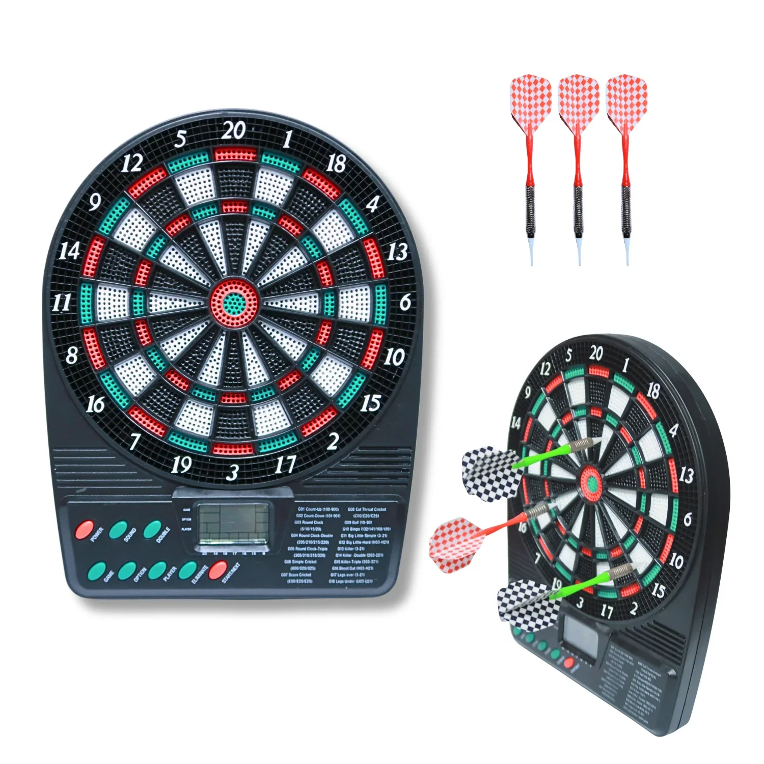 Board Game Digital - Tragbare Elektronische Dartscheibe - Wandmontage &