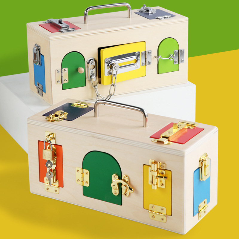 Montessori Lock Box Spielzeug  – Board Game China Bewertung und Preis
