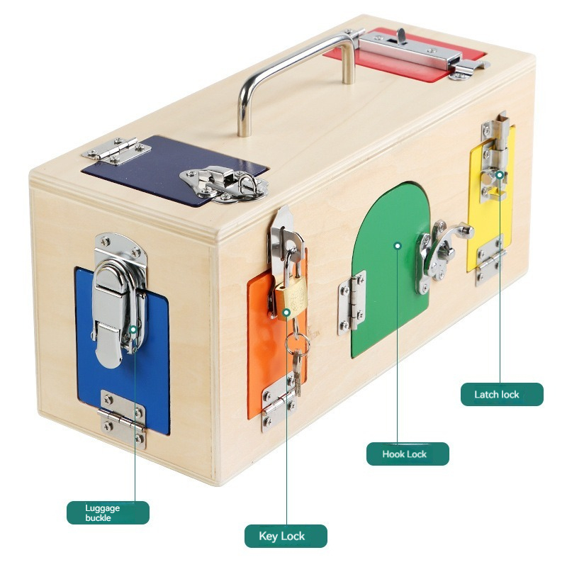 Montessori Lock Box Spielzeug  – Board Game China Bewertung und Preis