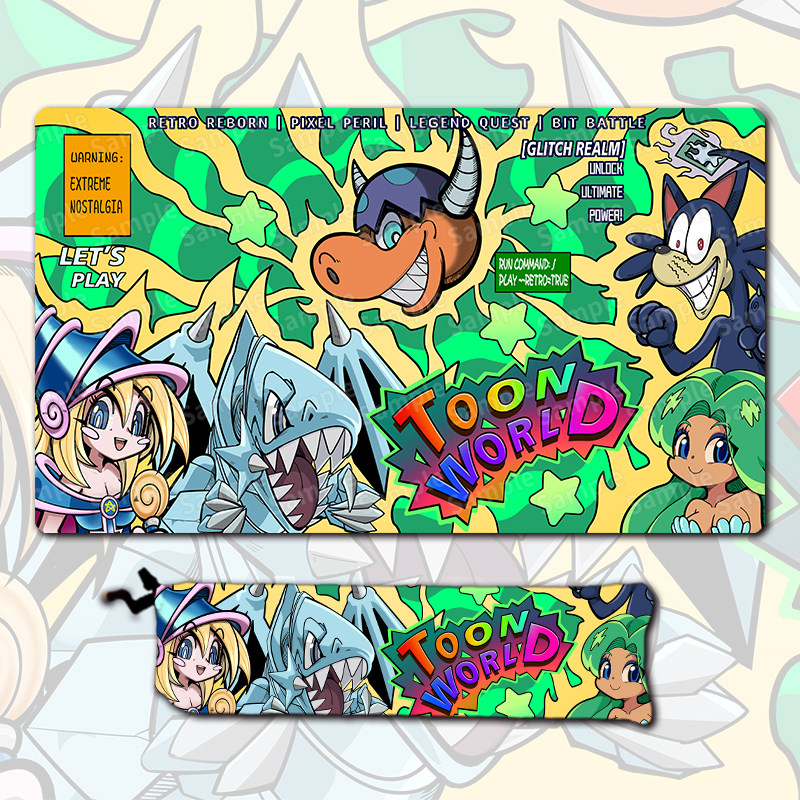 Yu-Gi-Oh! 600x350mm Toon Dark  – Board Game China Bewertung und Preis