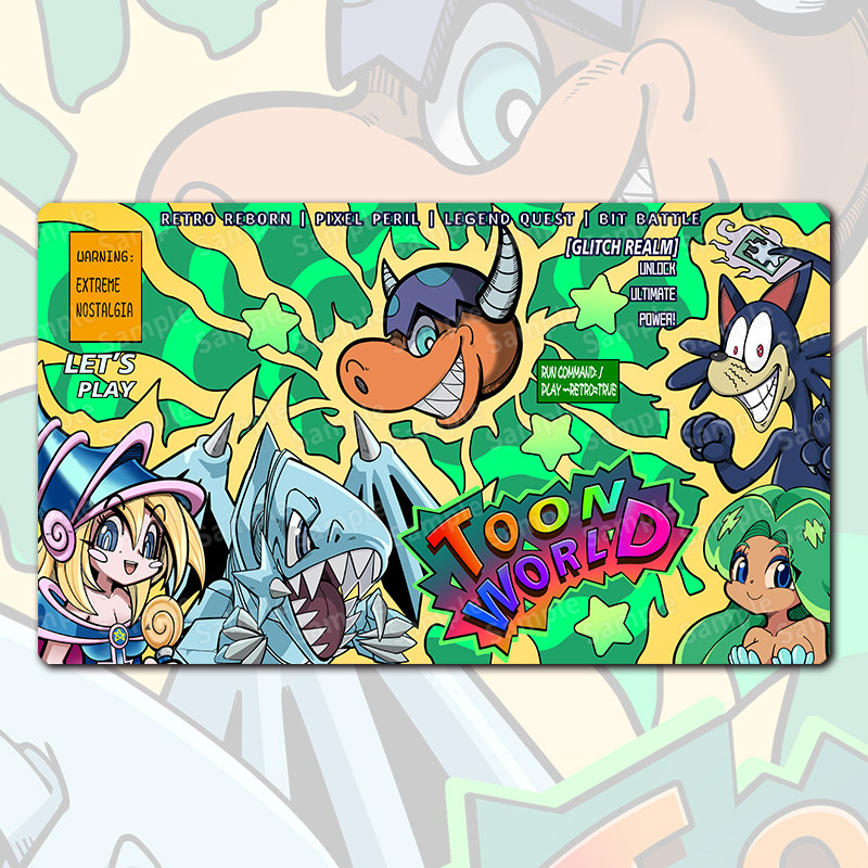 Yu-Gi-Oh! 600x350mm Toon Dark  – Board Game China Bewertung und Preis