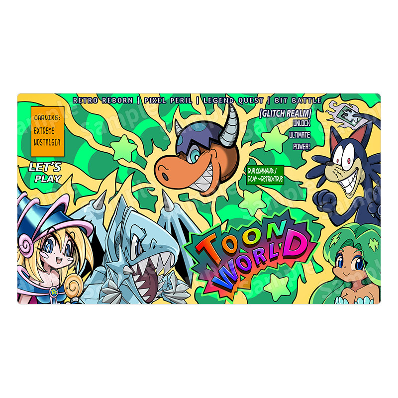 Yu-Gi-Oh! 600x350mm Toon Dark  – Board Game China Bewertung und Preis