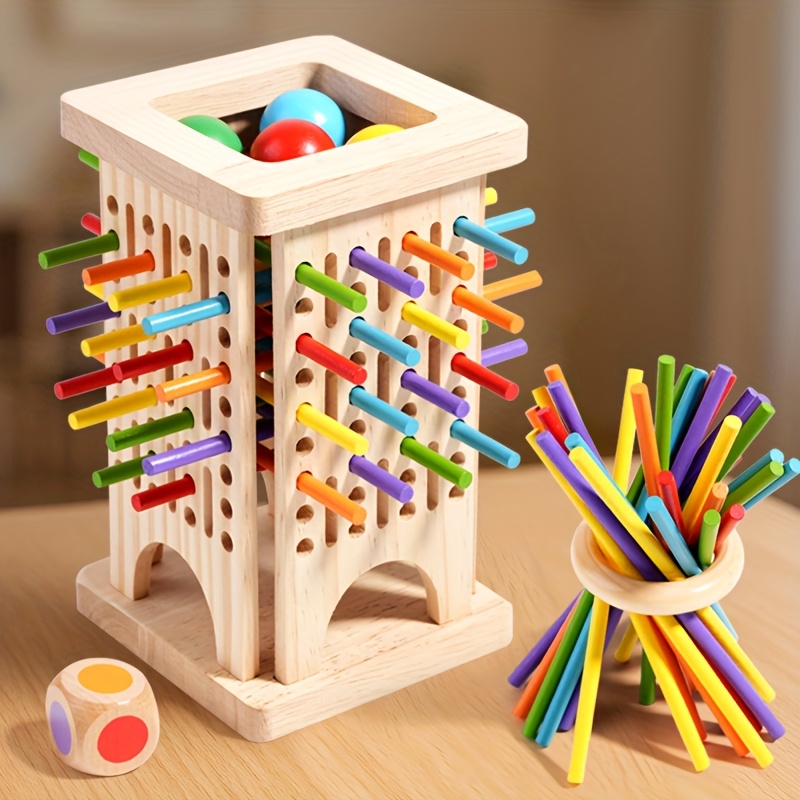Montessori Holzbrettspiel Bunt – Board Game Idea Bewertung und Preis
