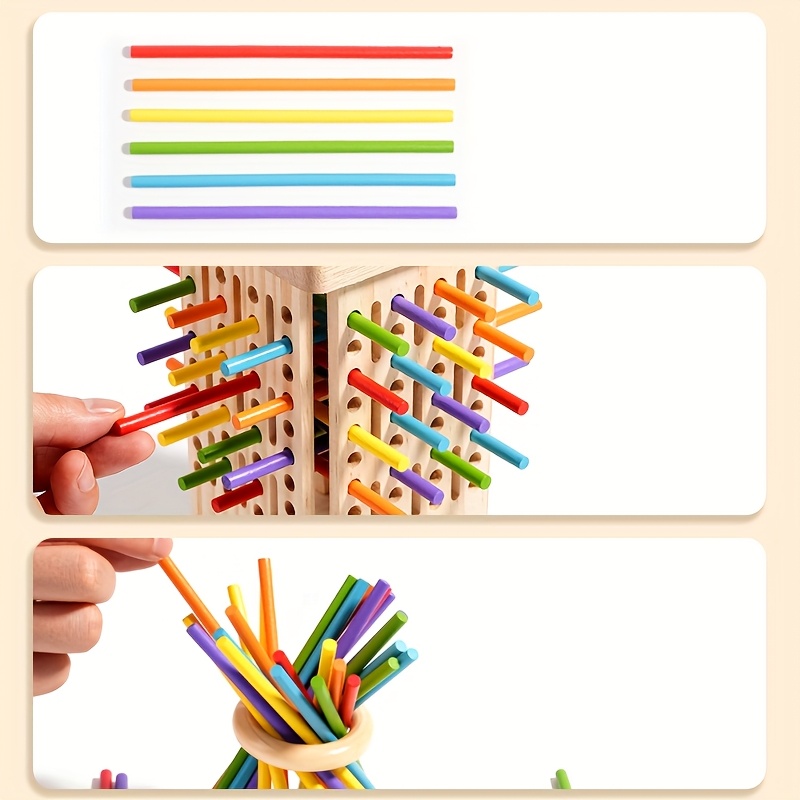 Montessori Holzbrettspiel Bunt – Board Game Idea Bewertung und Preis