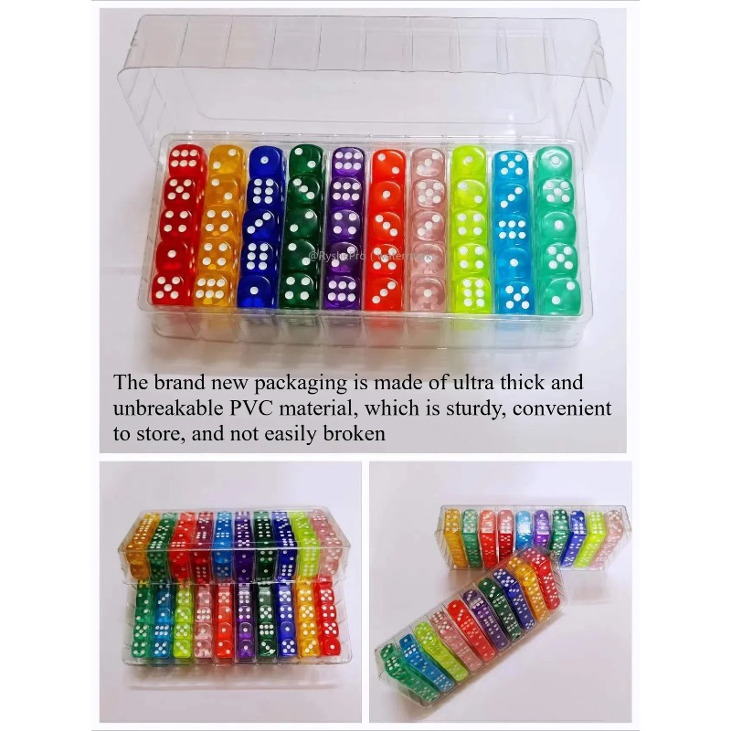 100 Stück farbige 14-mm-Acrylw – Board Game Digital Bewertung und Preis