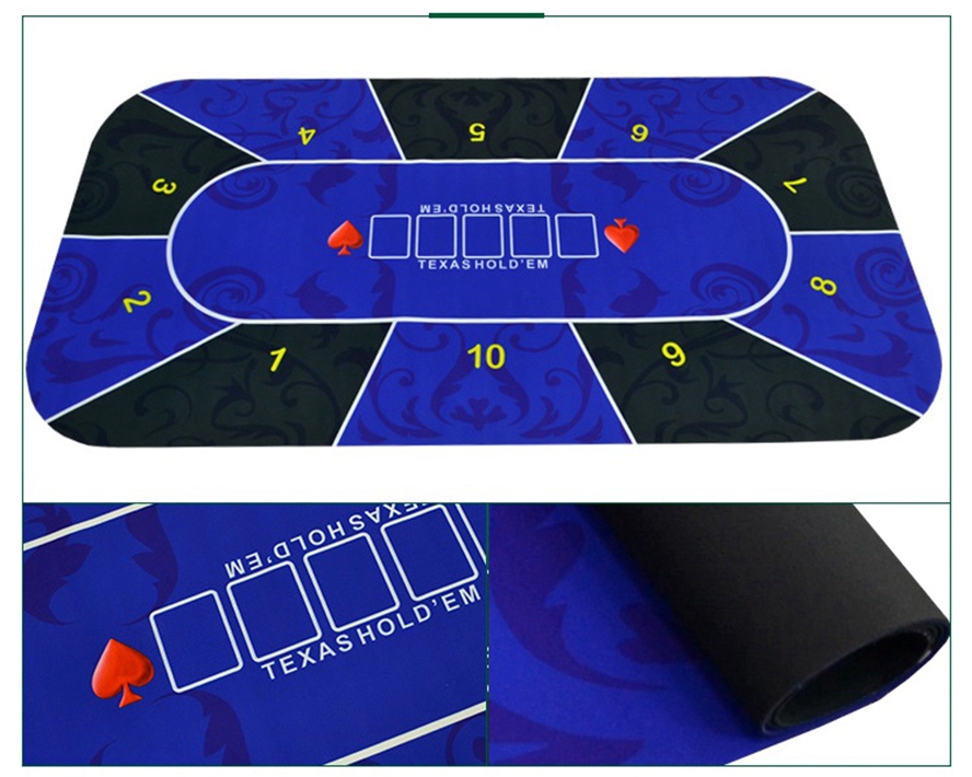 1,2*0,6 m Texas Hold'em Poker  – Board Game Digital Bewertung und Preis