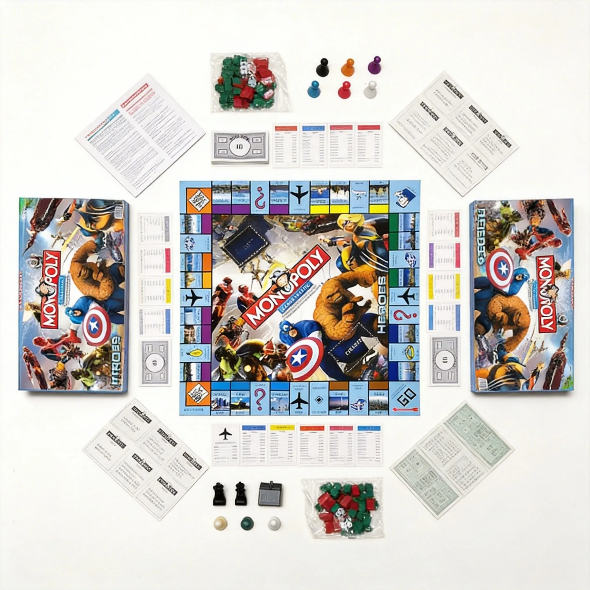 Marvel Heroes Monopoly Global  – Hasbro Game Monopoly Bewertung und Preis