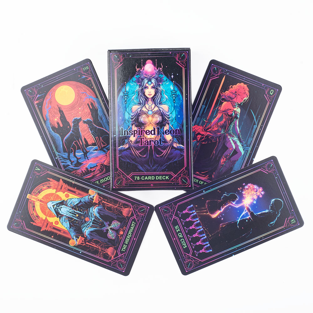 Inspired Neon Tarot Deck 78 Ka – Board Game Life Bewertung und Preis