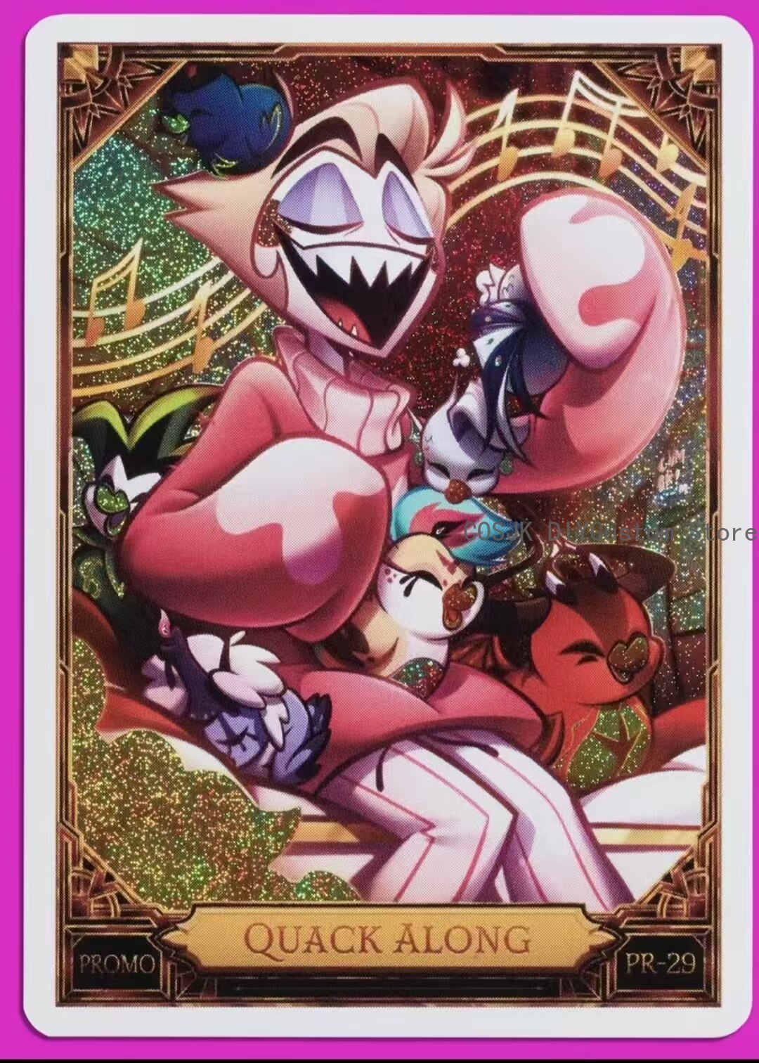 Spiel Hazbin Hotel Alastor Vox – Board Game Card Bewertung und Preis