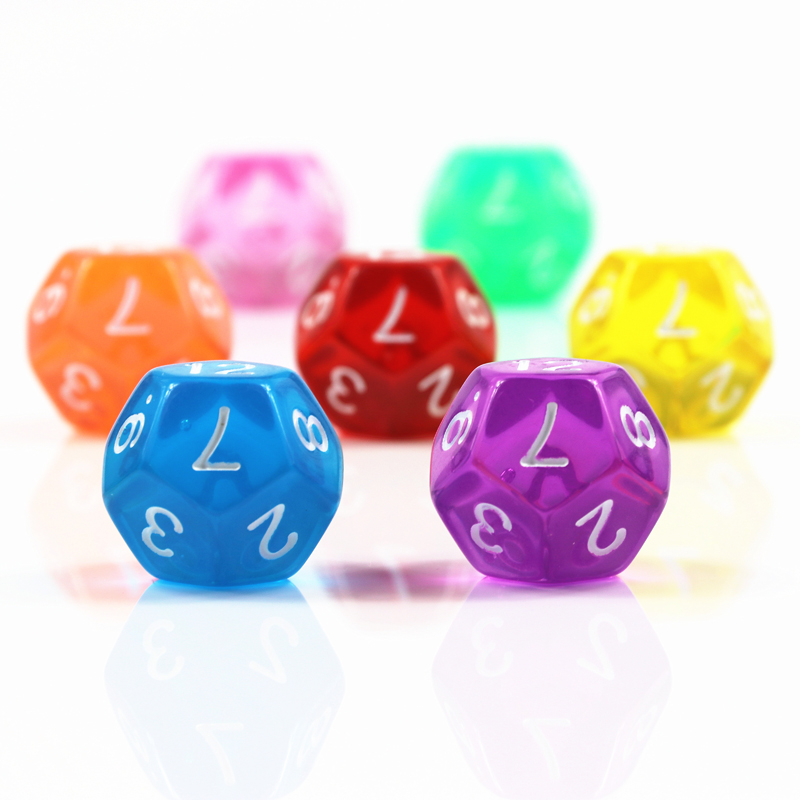 10-teiliges 12-seitiges Würfel – Board Game Digital Bewertung und Preis
