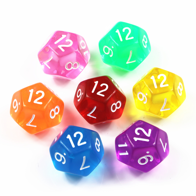 10-teiliges 12-seitiges Würfel – Board Game Digital Bewertung und Preis