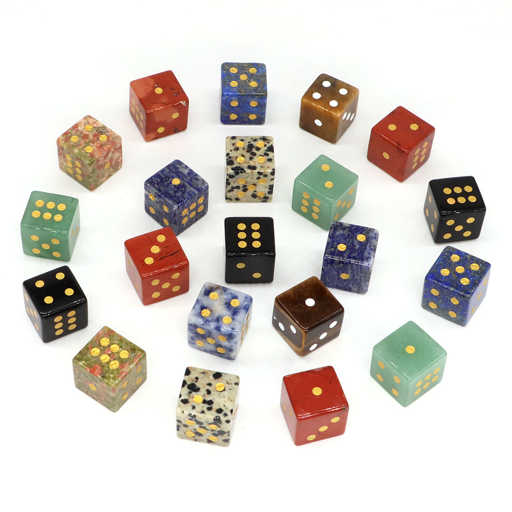 15mm Naturstein Sechsseitige D – Board Game Digital Bewertung und Preis