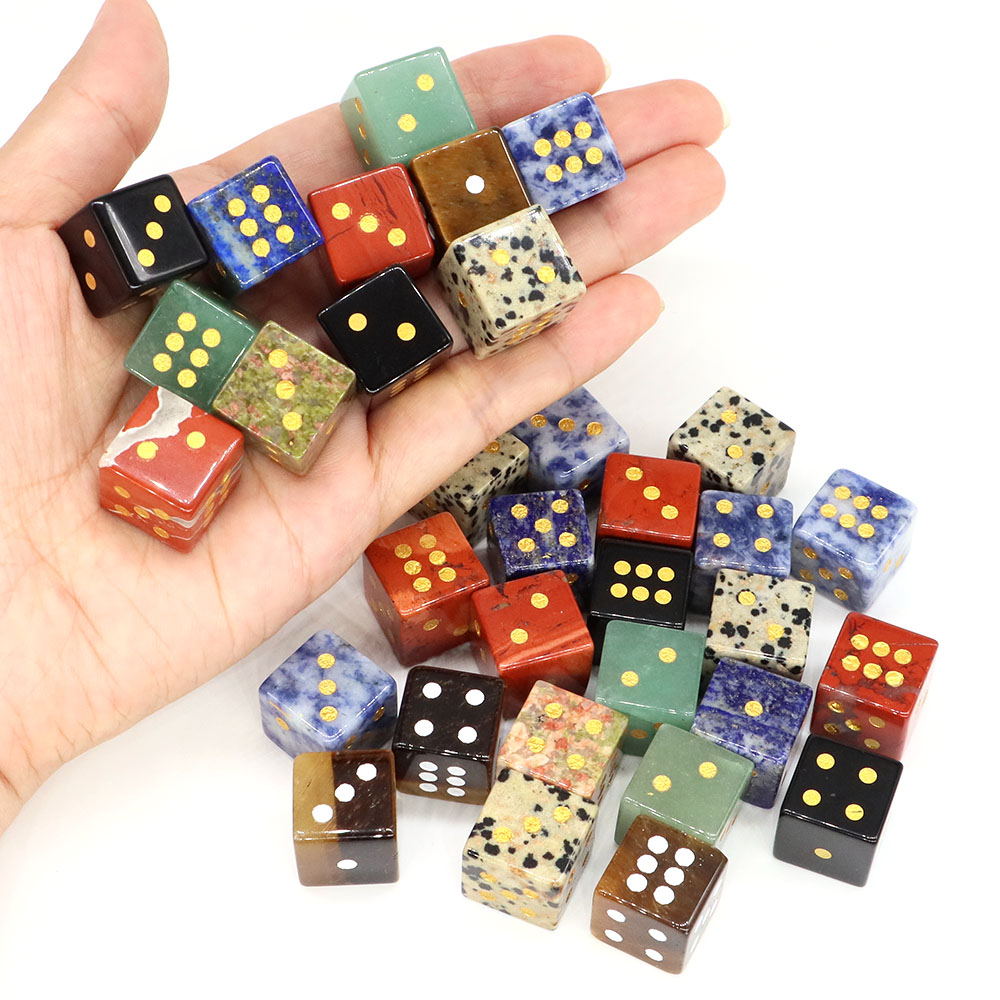 15mm Naturstein Sechsseitige D – Board Game Digital Bewertung und Preis