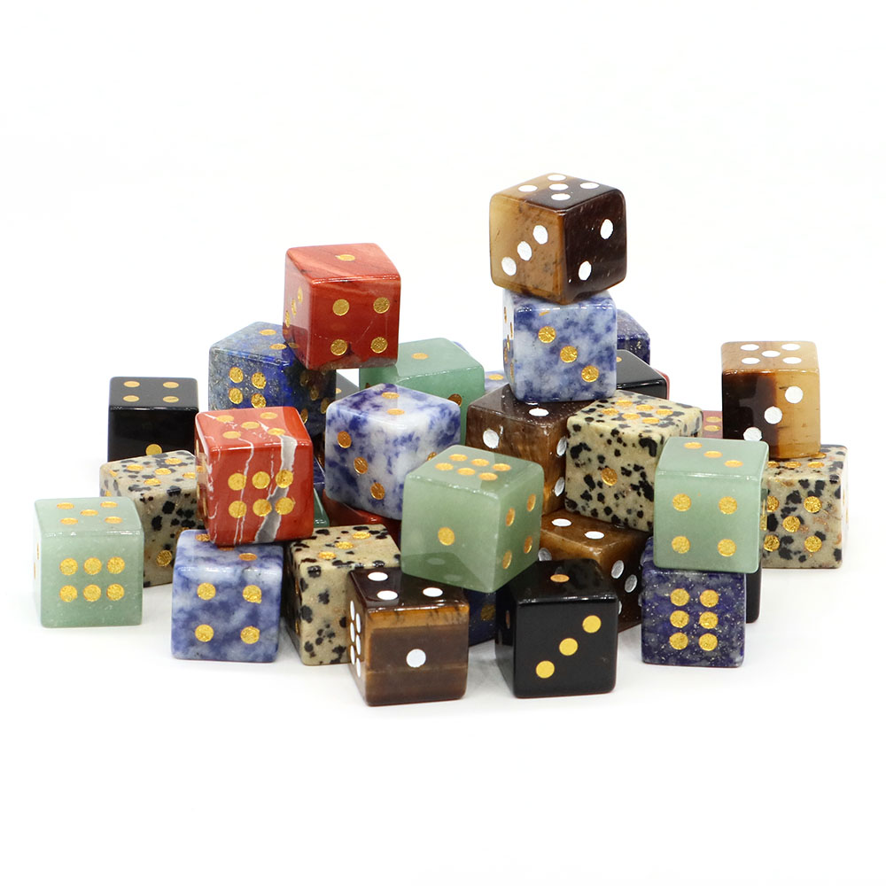 15mm Naturstein Sechsseitige D – Board Game Digital Bewertung und Preis